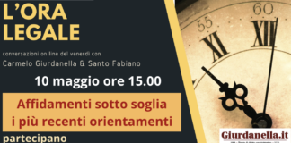 L’ora Legale: la prima puntata sugli affidamenti diretti